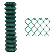 Rete griglia 175x50 cm in PVC zincato
