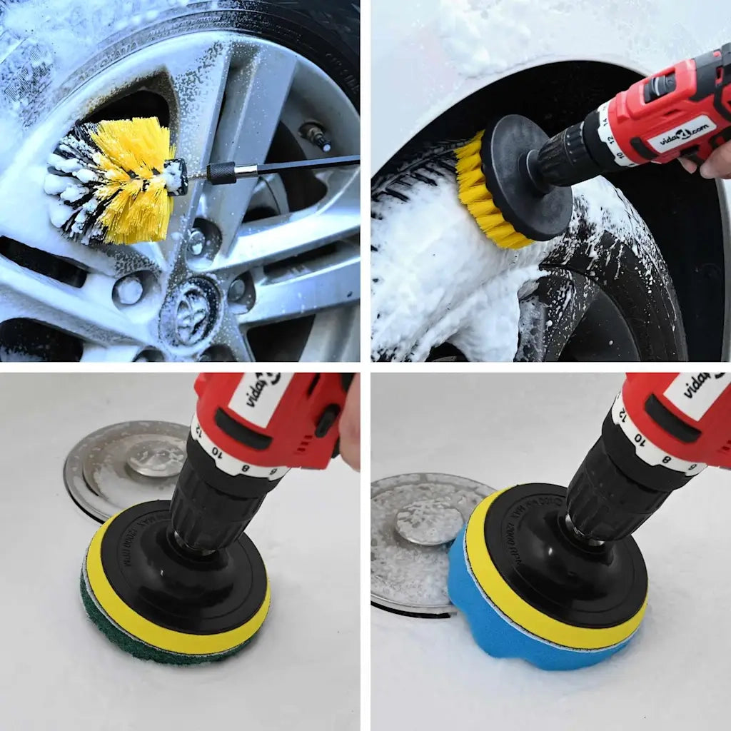 Set di Pennelli per Auto Multicolore polyrattan CFW7885633