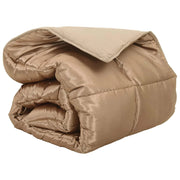 Piumone | Duvet Invernale Oro 135 x 200 cm Satin e Micropile