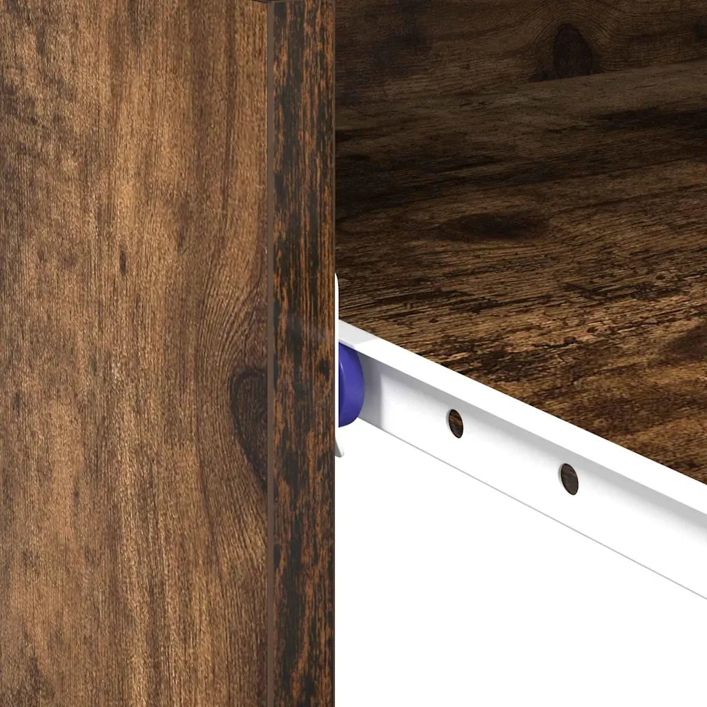 Scrivania Rovere fumé 77.5 x 43 x 79 cm Legno multistrato 869518
