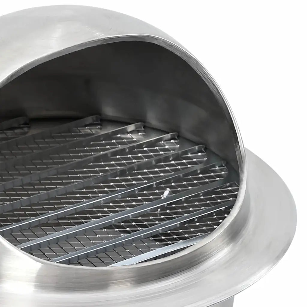 Coperture per ventilazione d'aria 2 pcs Argento 200 mm 42019382