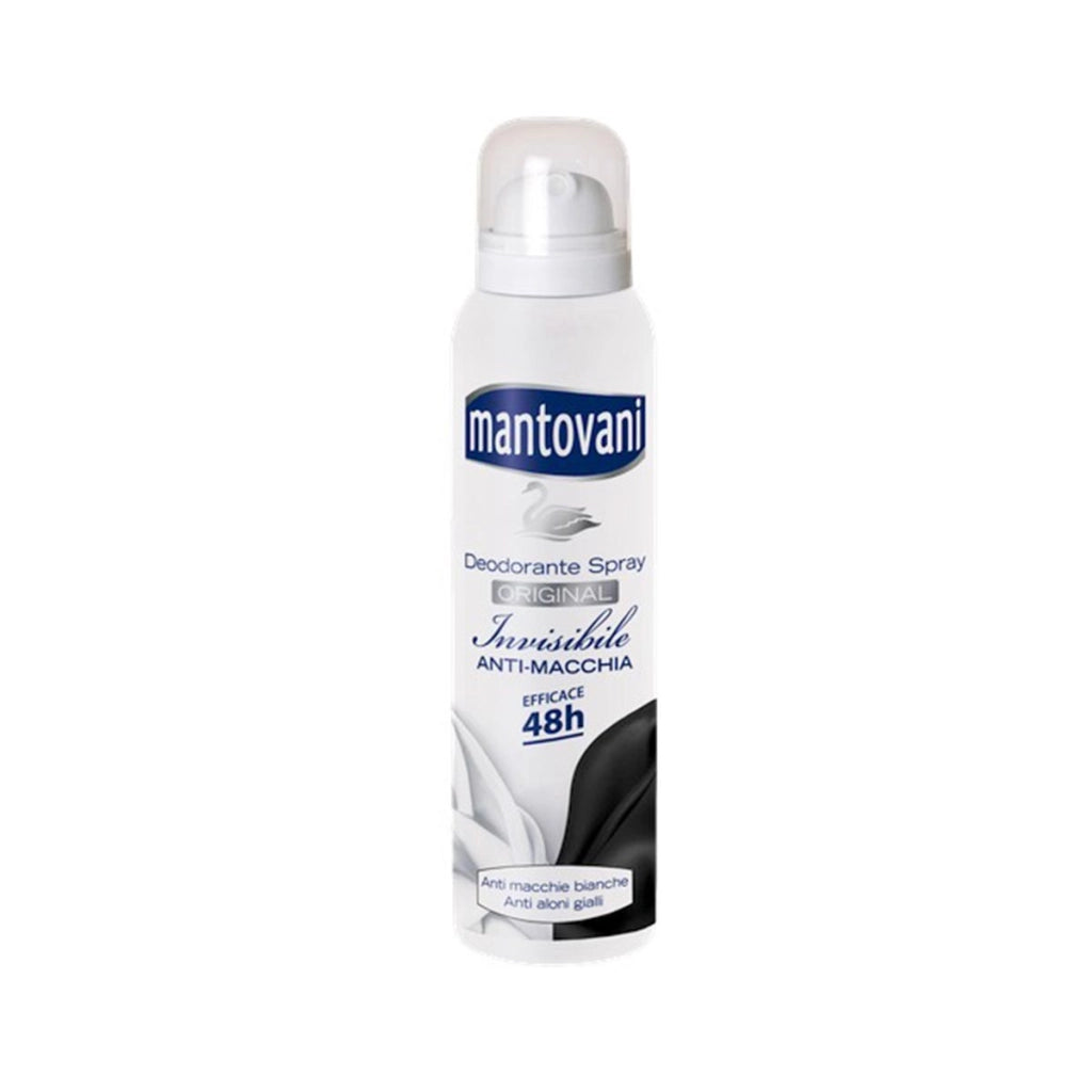MANTOVANI DEODORANTE SPRAY INVISIBLE ORIGINAL IN FORMATO DA 150 ML