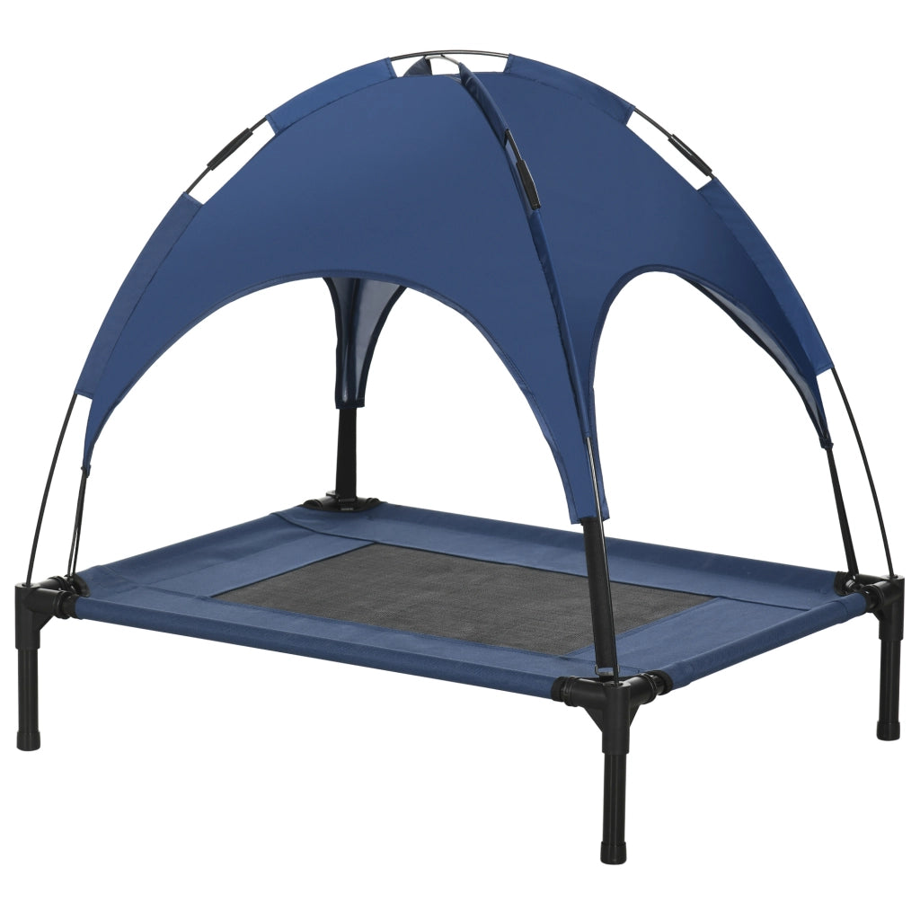 Letto per animali domestici con baldacchino ¨C Minimal ¨C Blu