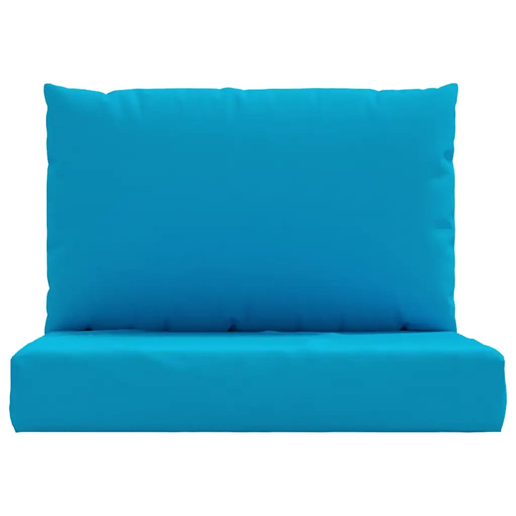 Cuscini per Pallet 2 pz Azzurro in Tessuto Oxford 361758