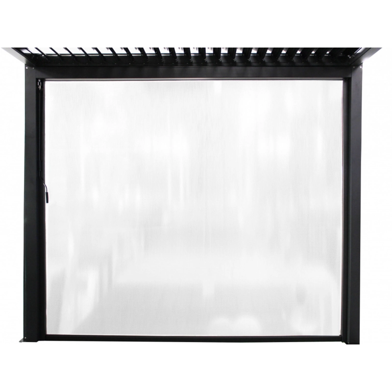 LATERALE PER LATO DA 3 M PERGOLA BIOCLIMATICA PVC