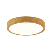 Plafoniera bagno rotonda Ø38 rovere LED 24W 4100K Struhm
