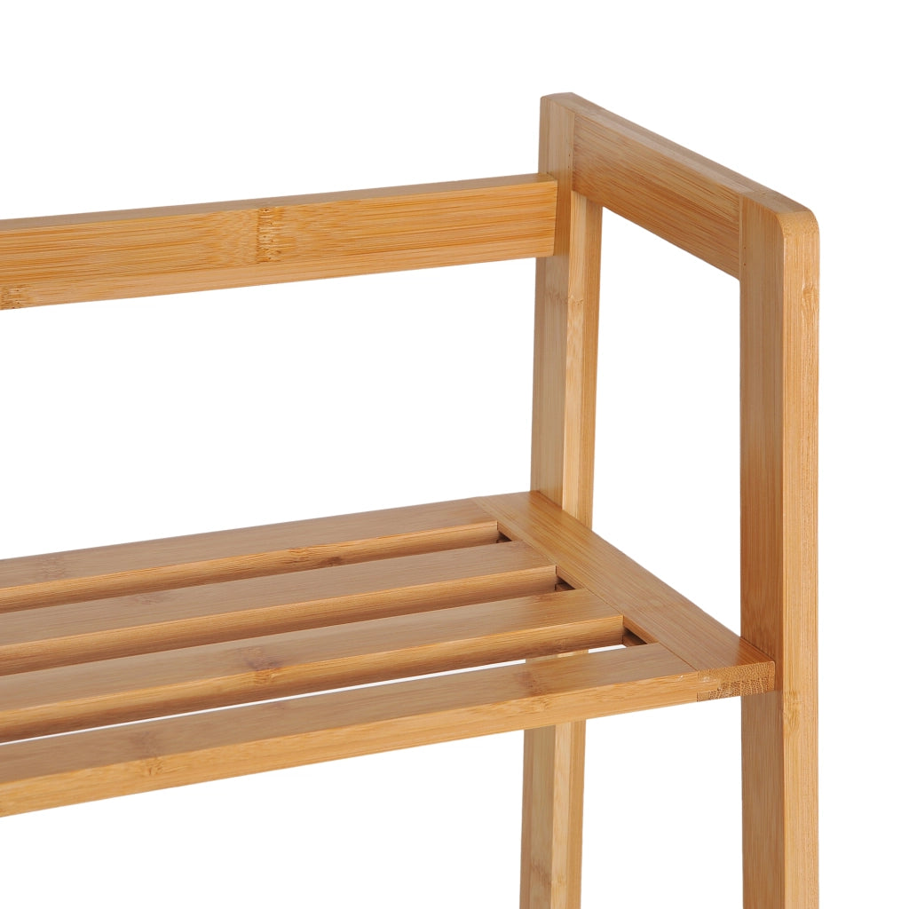 Libreria a scala 4 livelli in bambu' ¨C Zephmum ¨C 48x31,5x120 cm