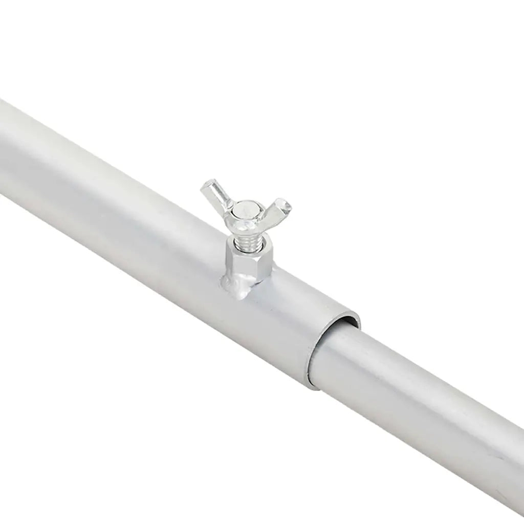Supporto per teloni per rimorchi 2 pcs Argento 130-210 cm 42020522