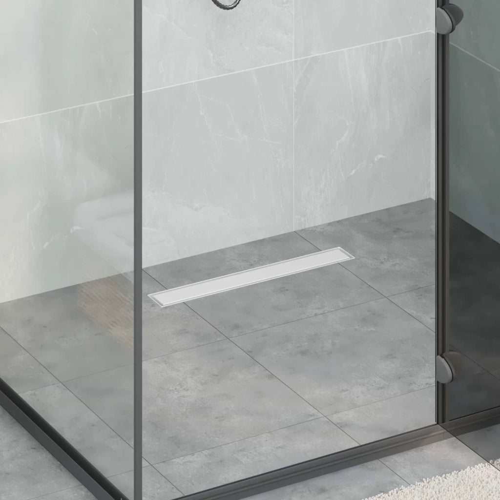 Drenaggio doccia 2 in 1 Argento 50 cm Acciaio Inox 304 42015937