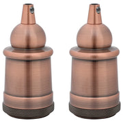 Portalampade 2 pz Rosso Bronzo E27 CFW8800963