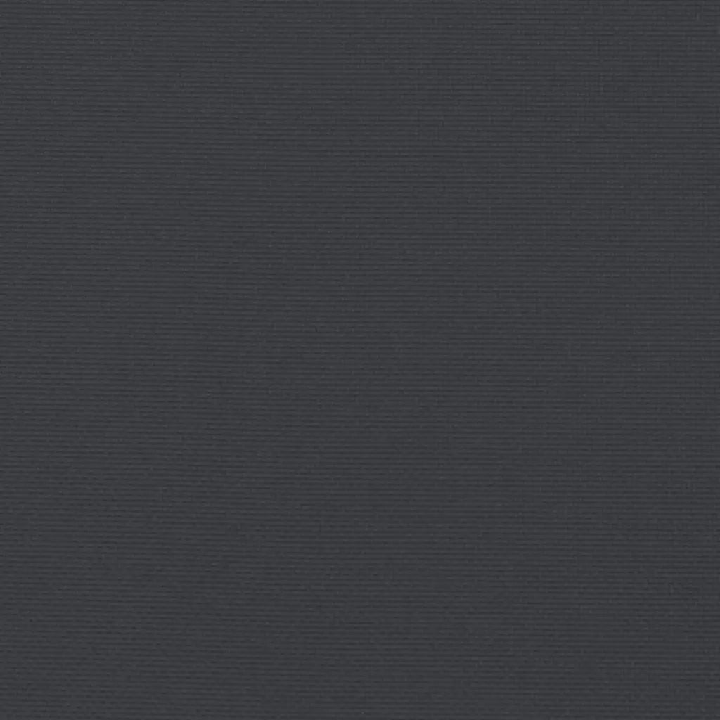 Cuscini per Pallet 2 pz Neri in Tessuto 360652
