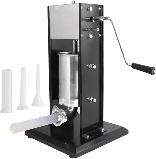 Worstvuller Verticale a Mano 3L - Acciaio Inossidabile