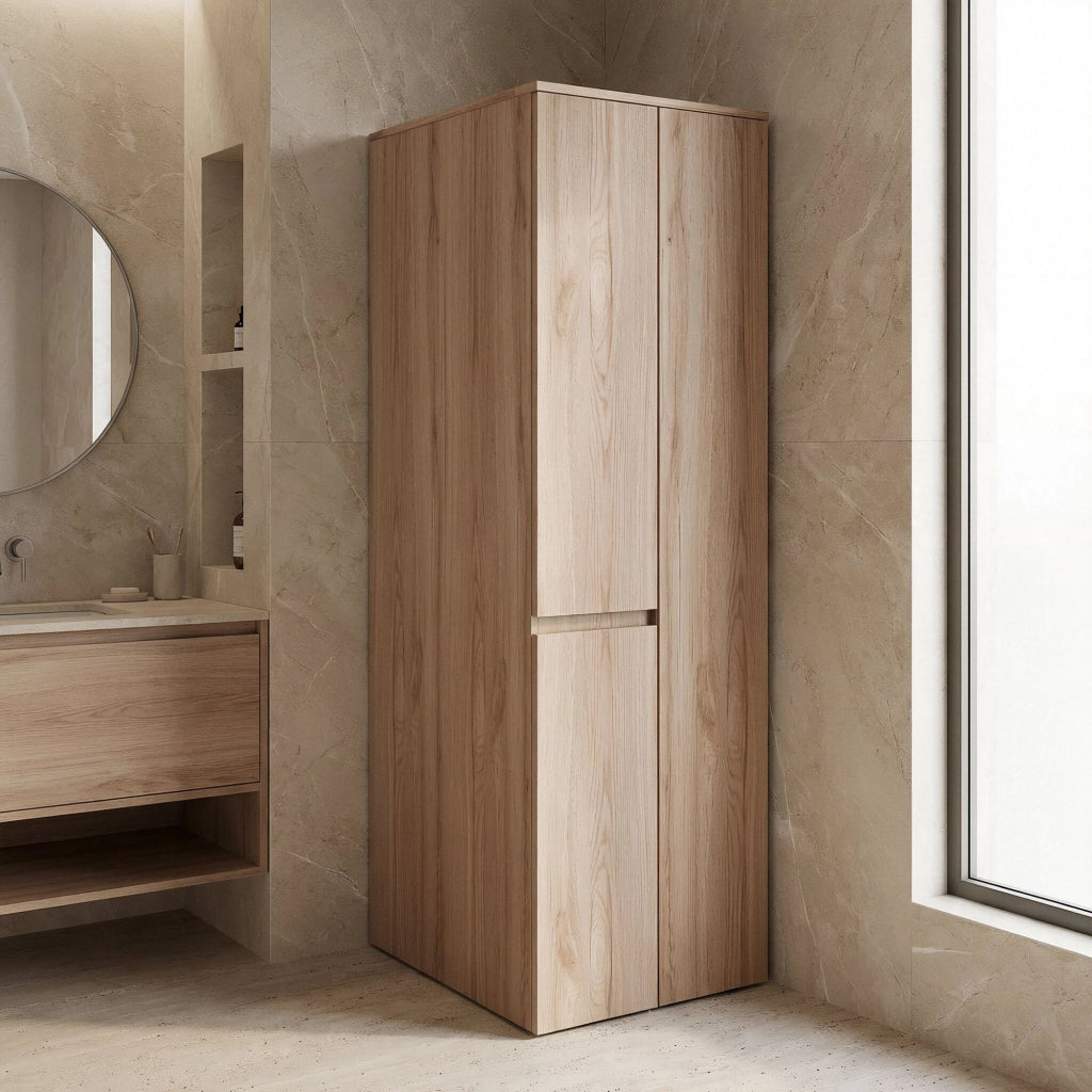 Armadio da bagno "Solis 60" - cm - Rovere