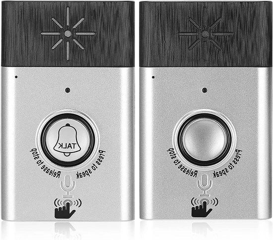 Deurbel wireless con installazione intercom esterna - Portata di 200 mm