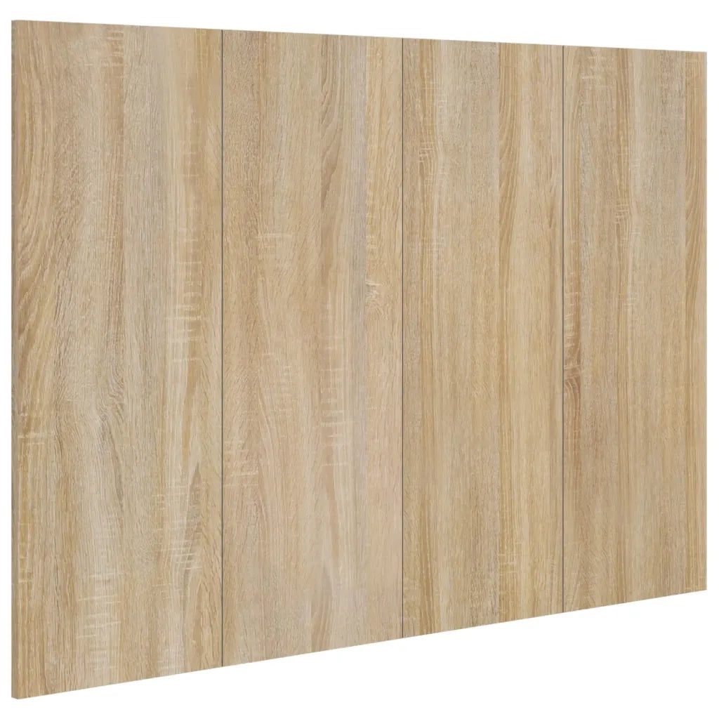 Testiera | Testata Letto Rovere Sonoma 120x1,5x80 cm in Legno Multistrato