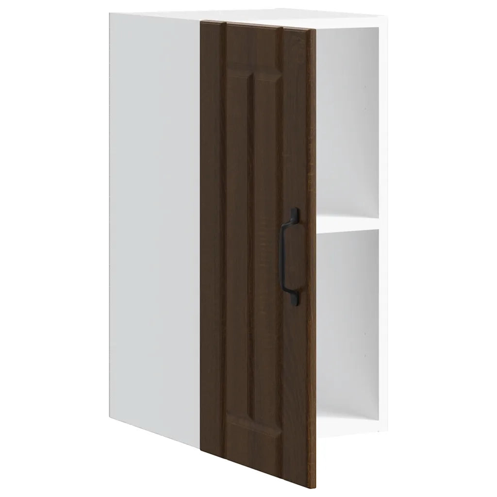 Pensile da Cucina Lucca Rovere Marrone in Legno Multistrato 853784