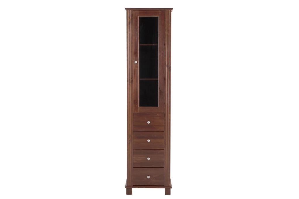 Mobile Wysoka 1 anta 4 cassetti Retro 45 x 180 x 36 cm