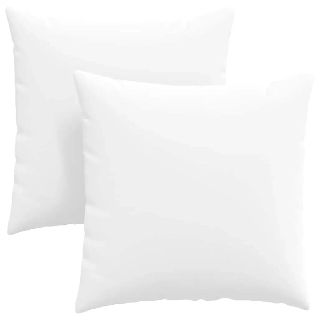 Cuscini da Divano 2 pcs Bianco 60 x 60 cm Tessuto 42014008