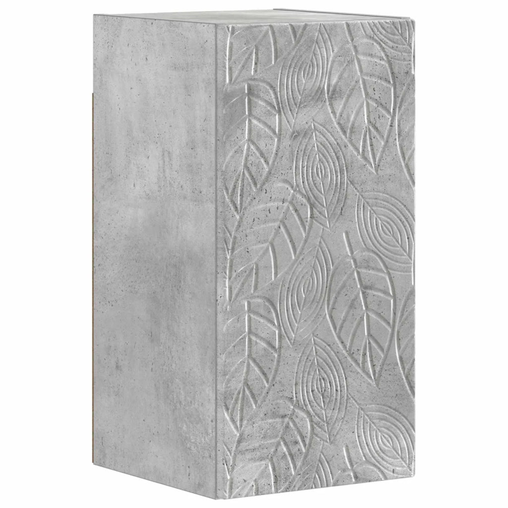Set di Mobili da Bagno da 4 Pezzi DELFT Grigio Cemento 3417948