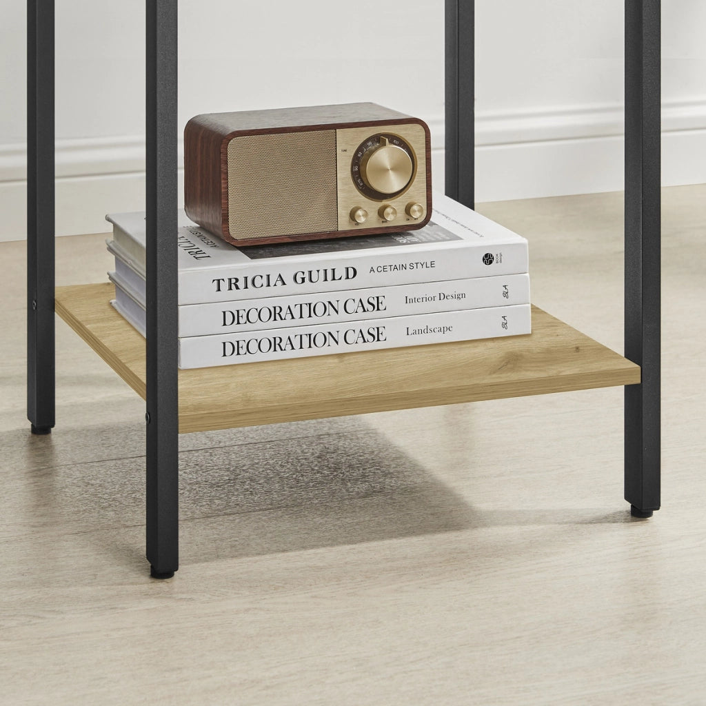 Comodino industriale Artisan con cassetto e ripiano