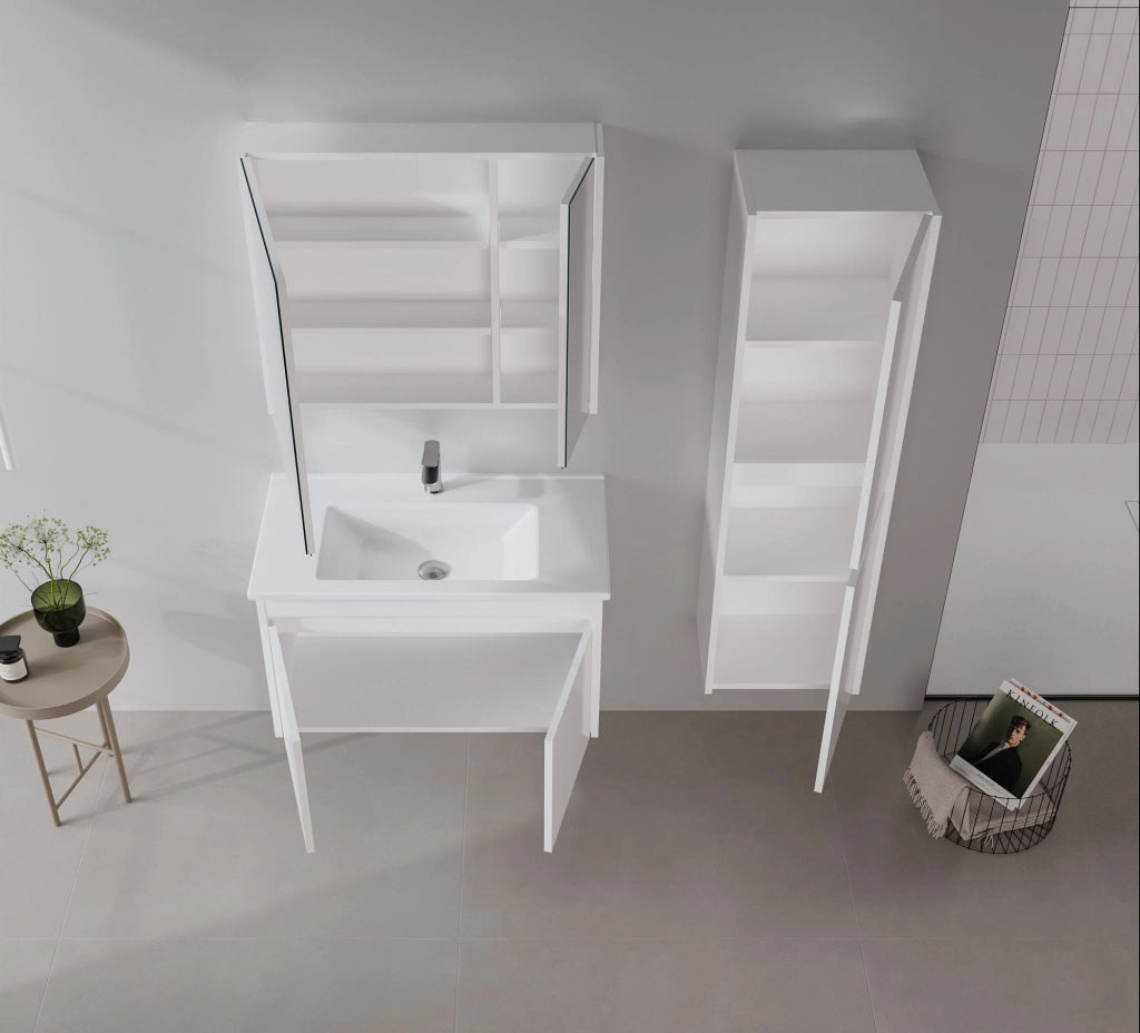 Mobile lavabo "Arno 85" - 85 x 45 x 52 cm - Bianco