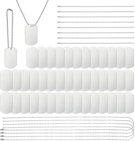 Set di 60 timbri per sublimazione - Metallo doppio per progetti creativi