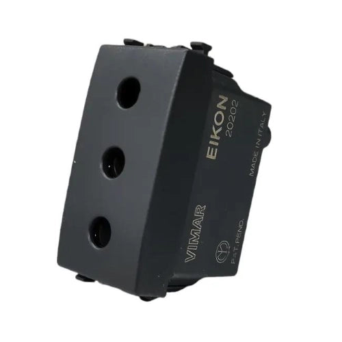 VIMAR EIKON - PRESA 2P+T 16A P17 GRIGIO