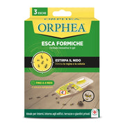 Esche per Formiche, Ideale per Interni, Edifici e Terrazzi, Efficacia 4 Mesi, Confezione da 3 pezzi, Orphea