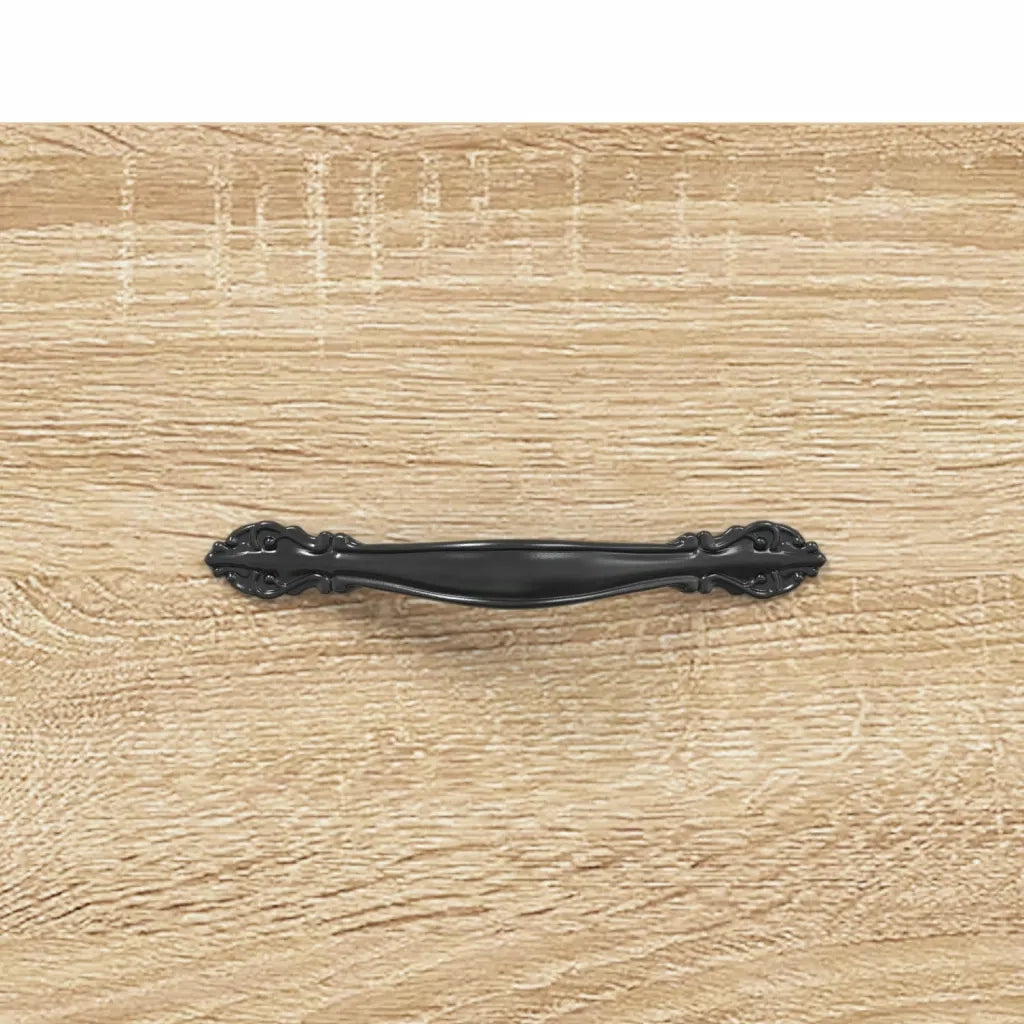 Comodino a Muro Rovere Sonoma 35x35x20 cm 829810