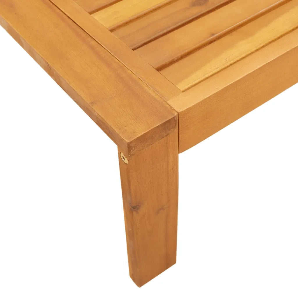 Set Divano da Giardino 3pz | Set Salotto da Giardino con Cuscini Legno Massello di Acacia