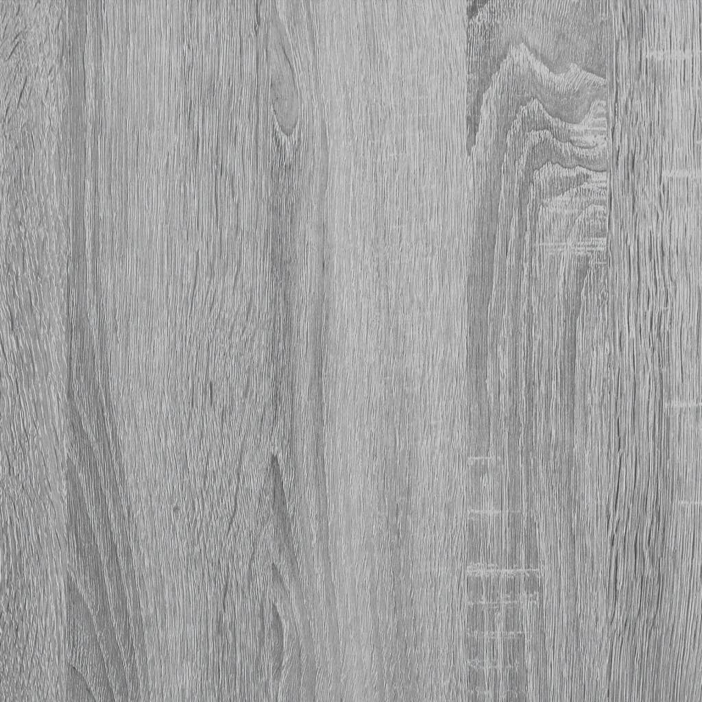 Scarpiera mobile contenitore per scarpe mobile per ingresso/corridoio/soggiorno design Sonoma 60 x 34 x 112 cm legno ingegnerizzato grigio 02_0022078