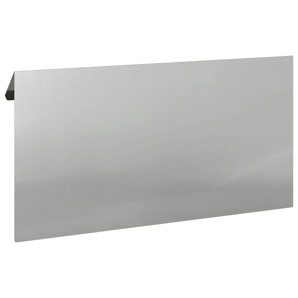 Recinto per lumache 16 pcs Argento 50 x 3,5 x 25 cm 874854