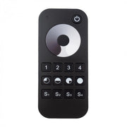 Telecomando RF RT6 4 zone touch per LED mono nero Ecolight