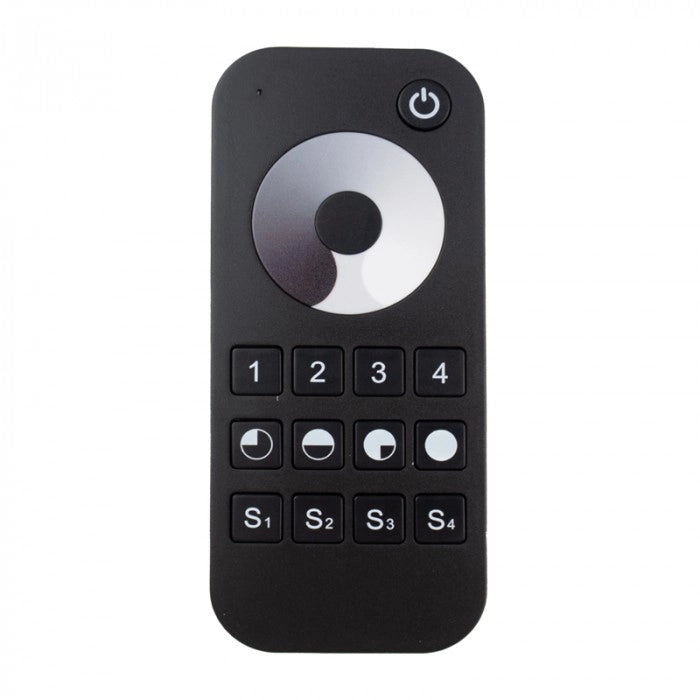 Telecomando RF RT6 4 zone touch per LED mono nero Ecolight