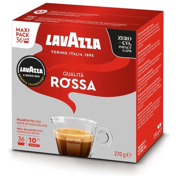 Lavazza A Modo Mio Qualità Rossa, 36 Capsule