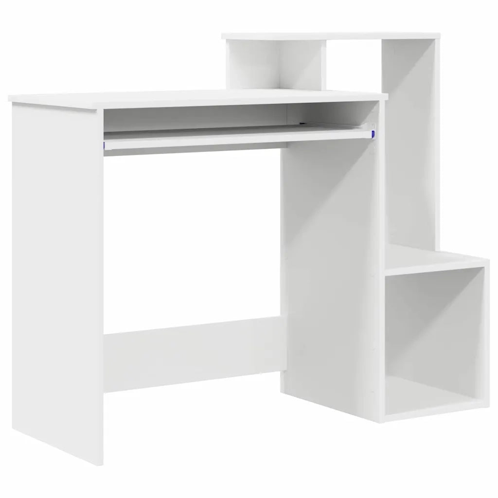 Scrivania Bianco 106 x 41 x 88.5 cm Legno multistrato 869466