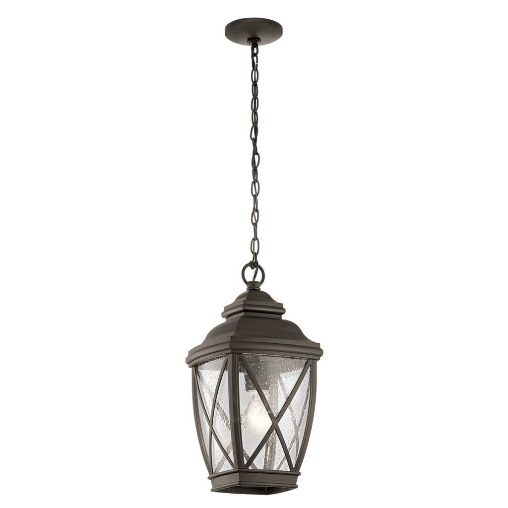 Lampada a sospensione esterna Tangier bronzo E27 IP44
