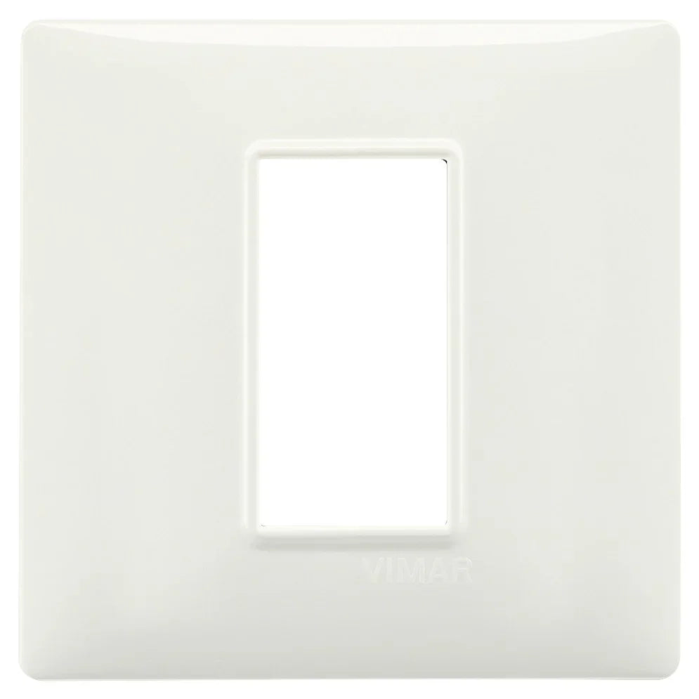 Placca Vimar Plana 1 modulo colore Avorio 14641.02