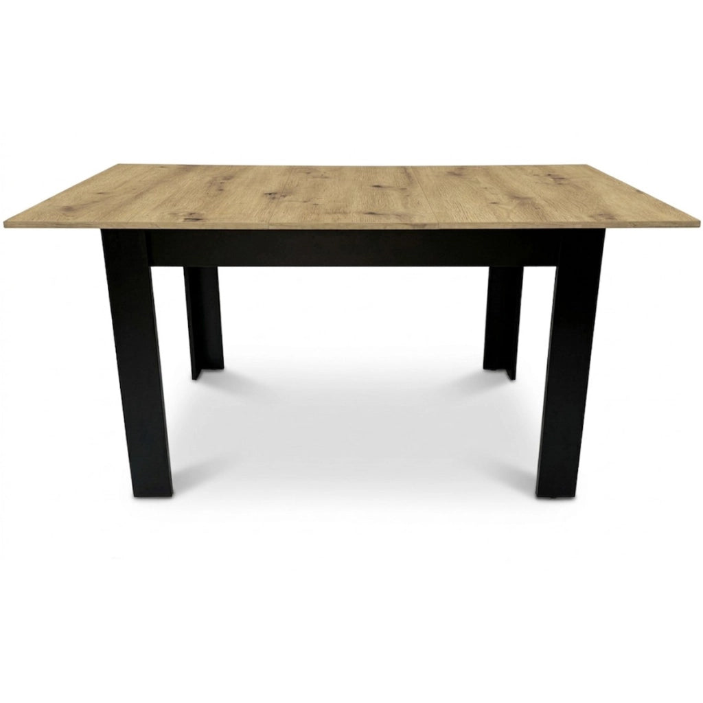Tavolo allungabile moderno Artisan rovere e nero