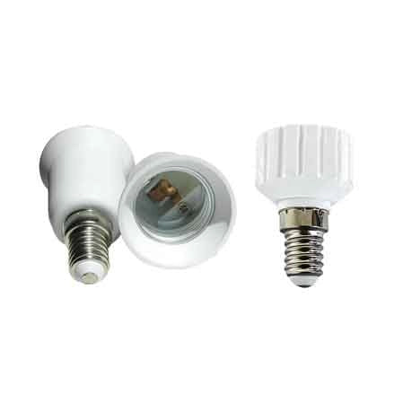 ADATTATORE PORTALAMPADA Da E27 a GU10 - LAMPO