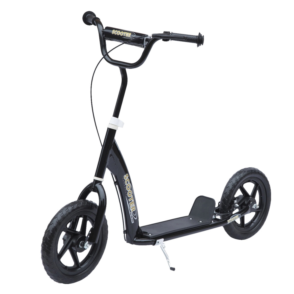 Scooter per Bambini con Manubrio Regolabile ¨C Minimal ¨C Nero 12 Pollici