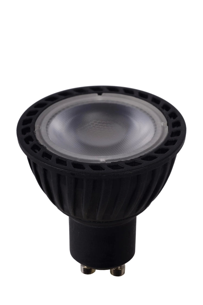 Lampadina LED GU10 nera 5W 2200K 320lm Lucide