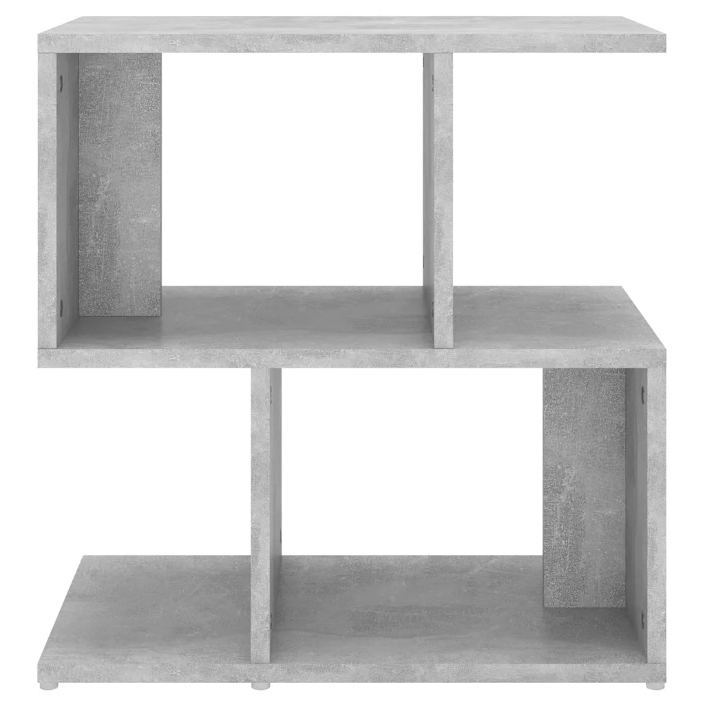 Comodino | Armadio da Notte | Mobiletto da notte Grigio Cemento 50x30x51,5 cm in Legno Multistrato