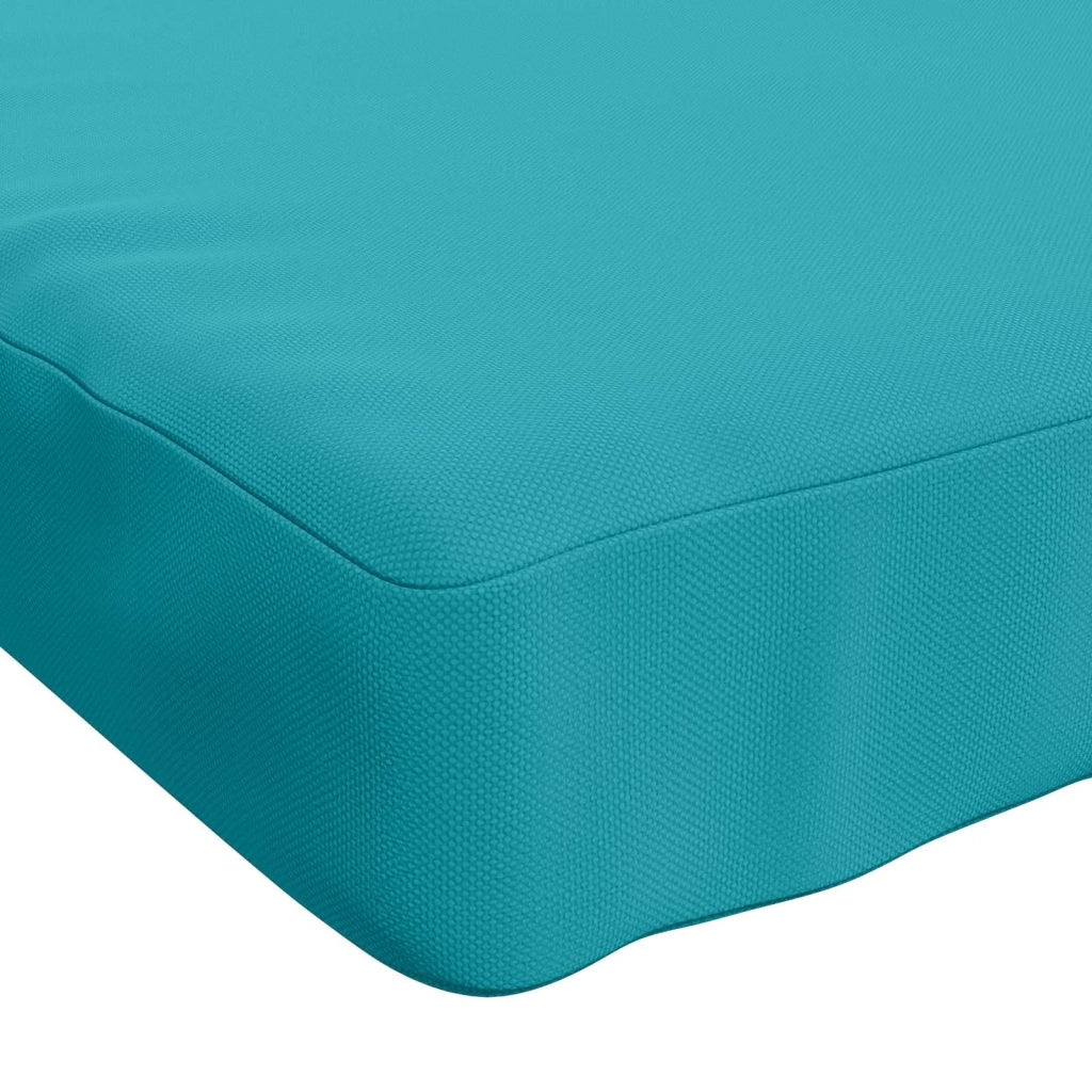 Cuscino per Panchina a 1 Pezzo VUGHT 100% Poliestere Turchese 951396