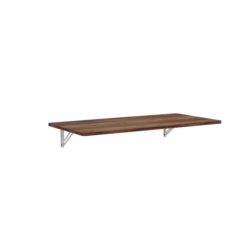 Scrivania pieghevole da parete in MDF con piano ribaltabile e montaggio a muro per spazi piccoli casa e cucina