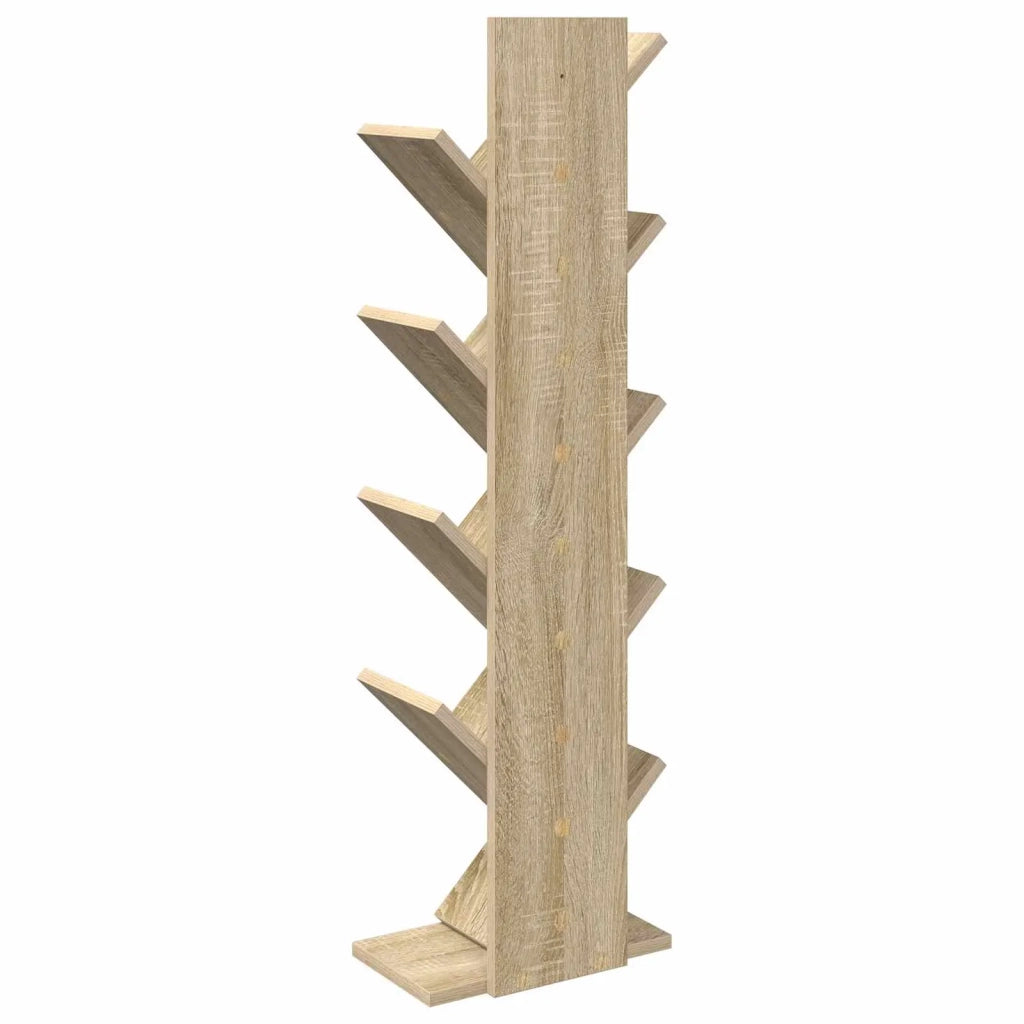 Scaffale da Libro ad Albero 6 Livelli 30 x 18 x 100 cm 8012374