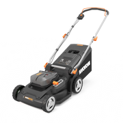 Rasaerba a Batteria 40V WG745E Nitro Brushless Taglio 40 cm 2 in 1 per Giardini fino a 600 m² con Cesto 50L - Worx