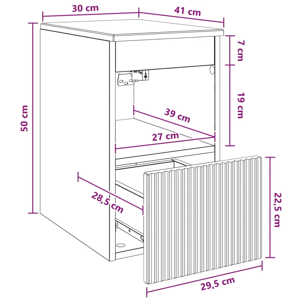 Mobile da Bagno Legno antico 30 x 41 x 50 cm 890500