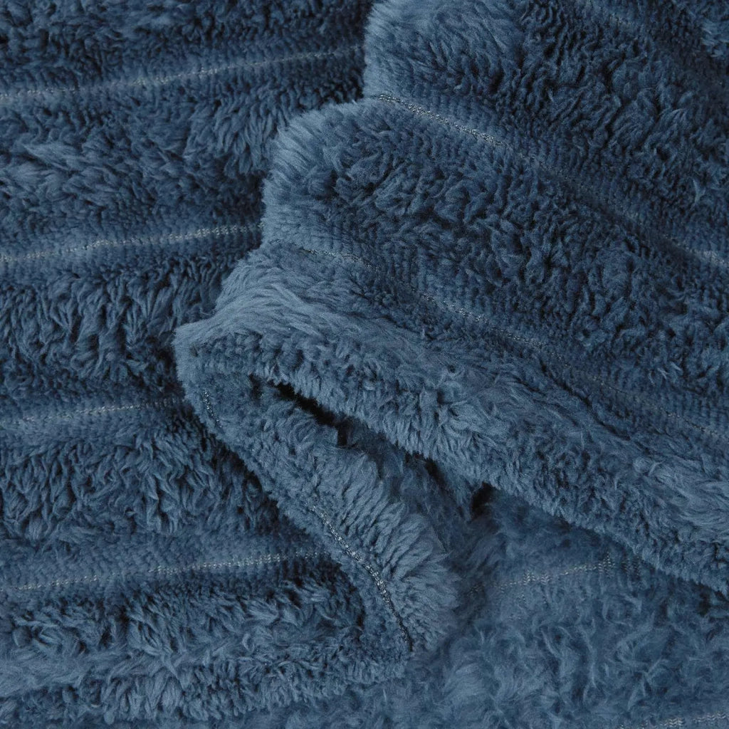 Coperta Blu navy 240 x 220 cm Panno