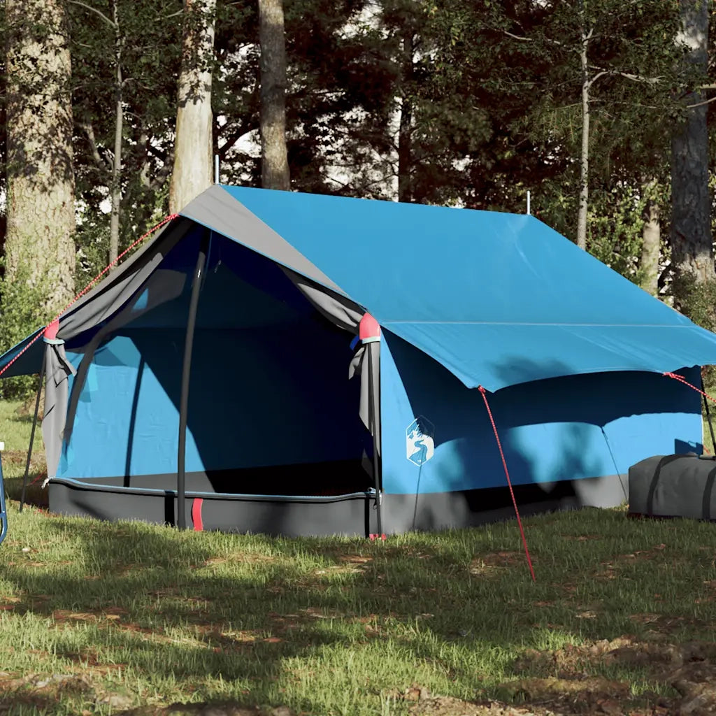 Tenda da Campeggio per 2 Persone-Tenda per Escursionismo Blu Impermeabile 913894